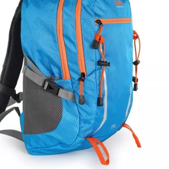tas ransel outdoor pria - tas kuliah elbrus 25liter - Hitam