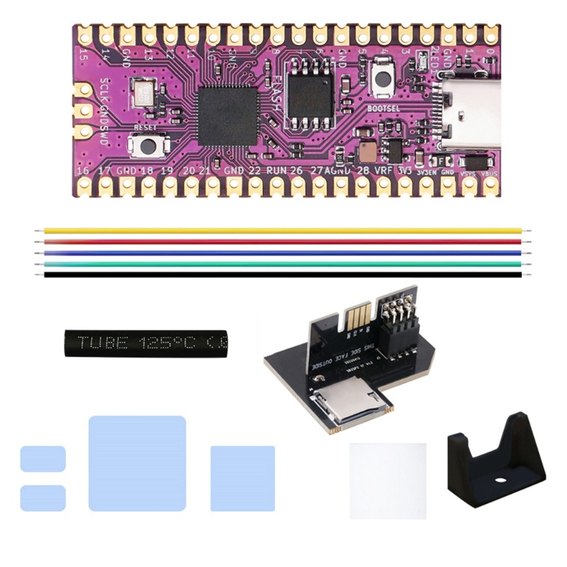 Btsg Figh Function Microcontroller Board Papan Pengembang Boot Raspberry Pi Pico Module Modul Raspberry Pi Pico