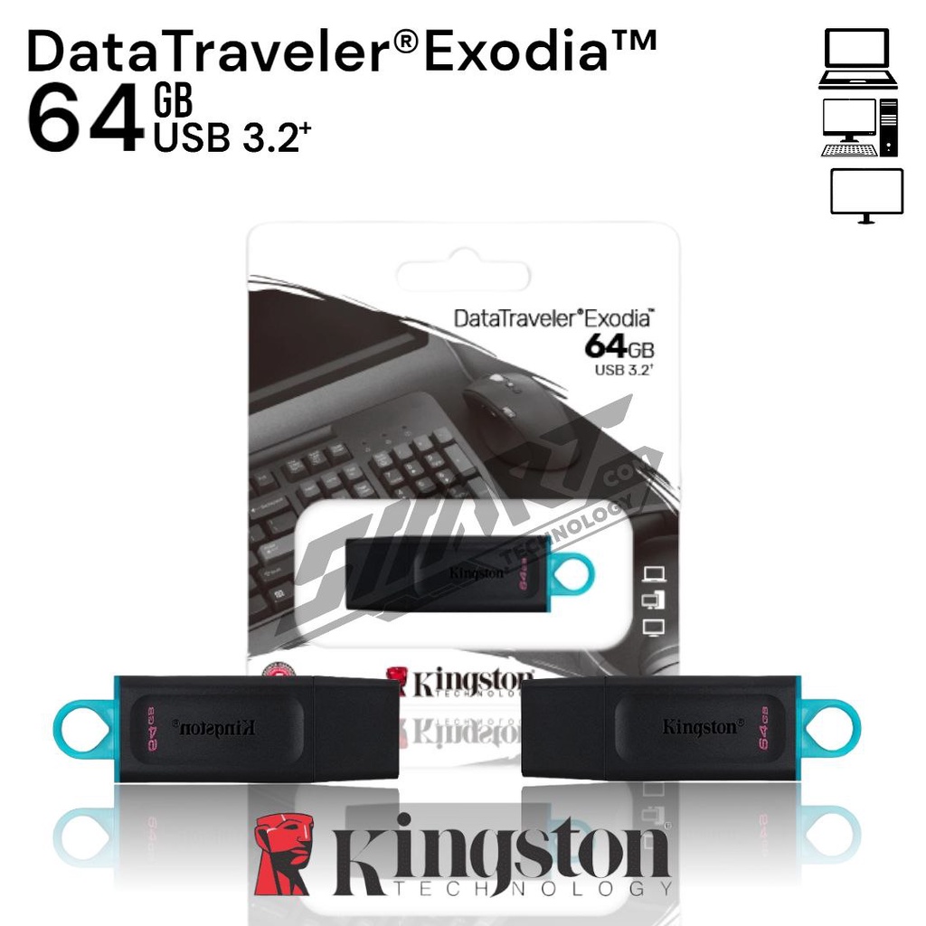 FlashDisk Kingston Exodia 64GB