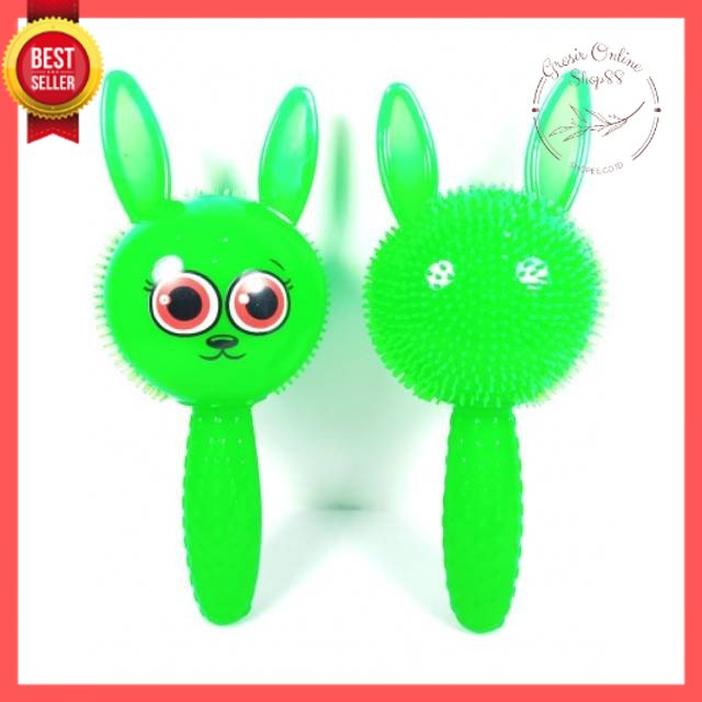 GOS - E309 - Mainan Rattle Bayi Puffer Ball Lampu Menyala Berbunyi Lucu