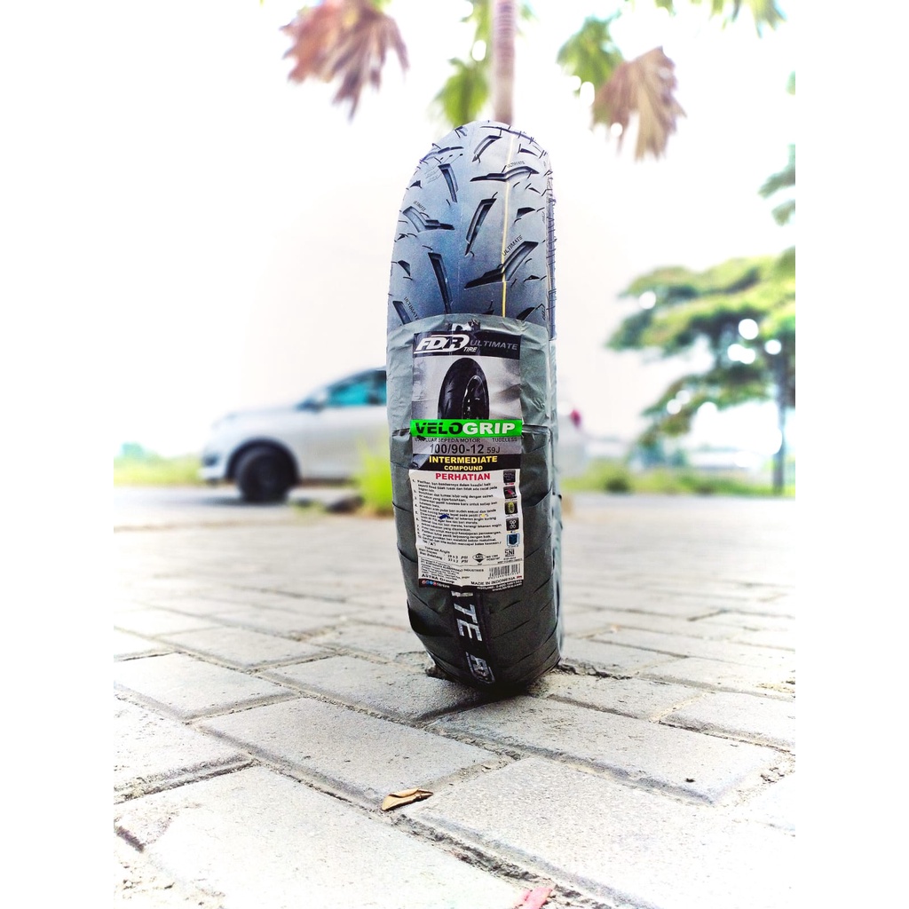 Ban depan Scoopy FDR Velo Grip 100/90-12 Tubles Free Pentil