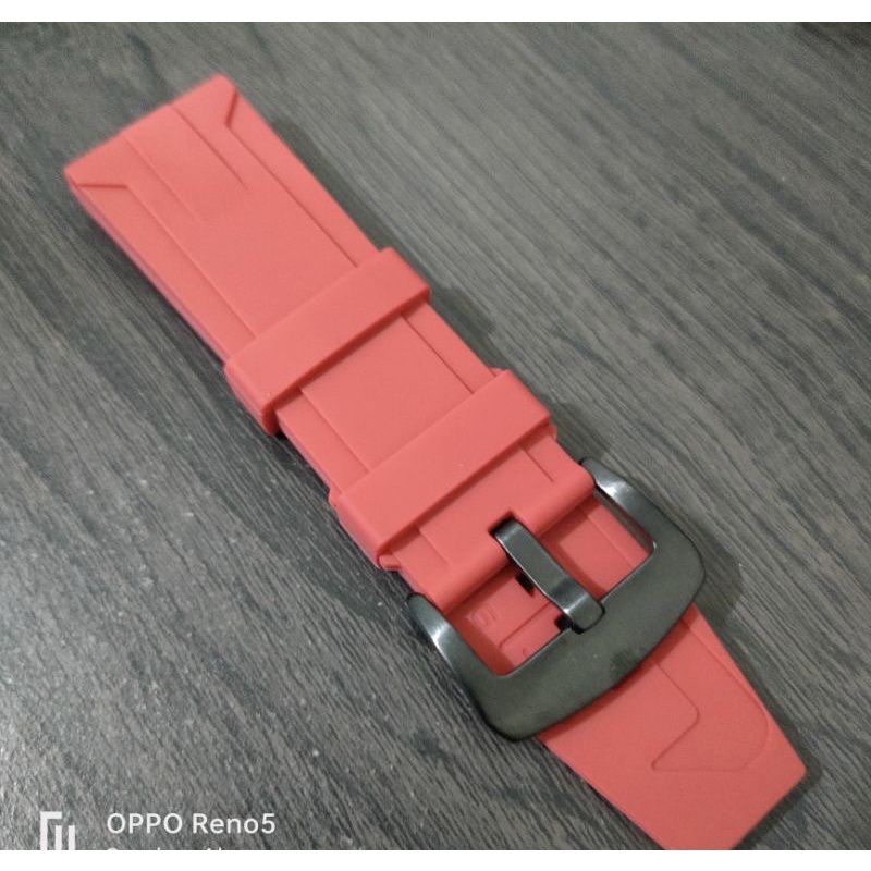 STRAP TALI JAM TANGAN EXPEDITION RUBBER 22MM 24MM 26MM TALI KARET / SILIKON FOR EXPEDITION/ALEXANDER WARNA LENGLAP