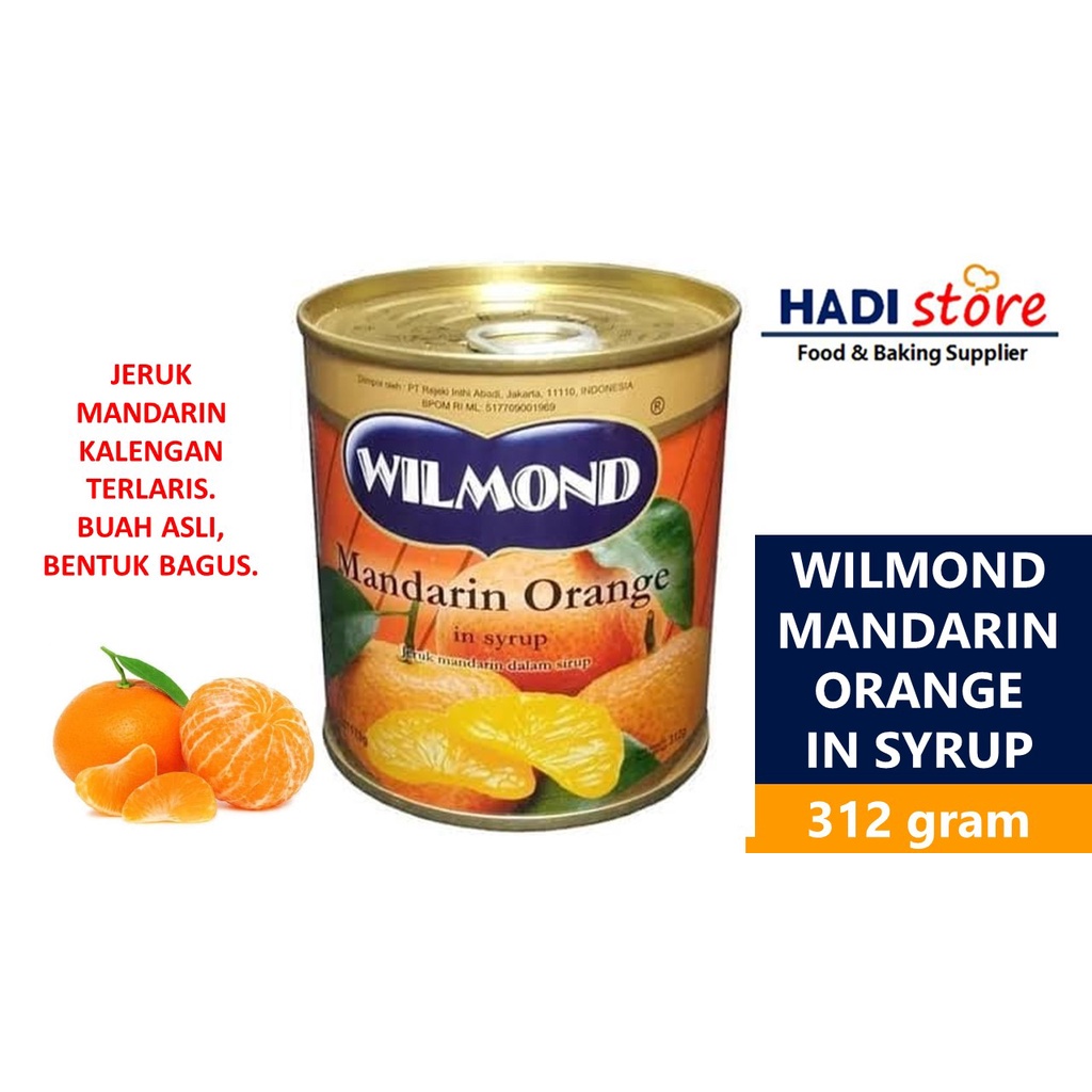 

WILMOND MANDARIN ORANGE - BUAH JERUK KALENG - 312 GR