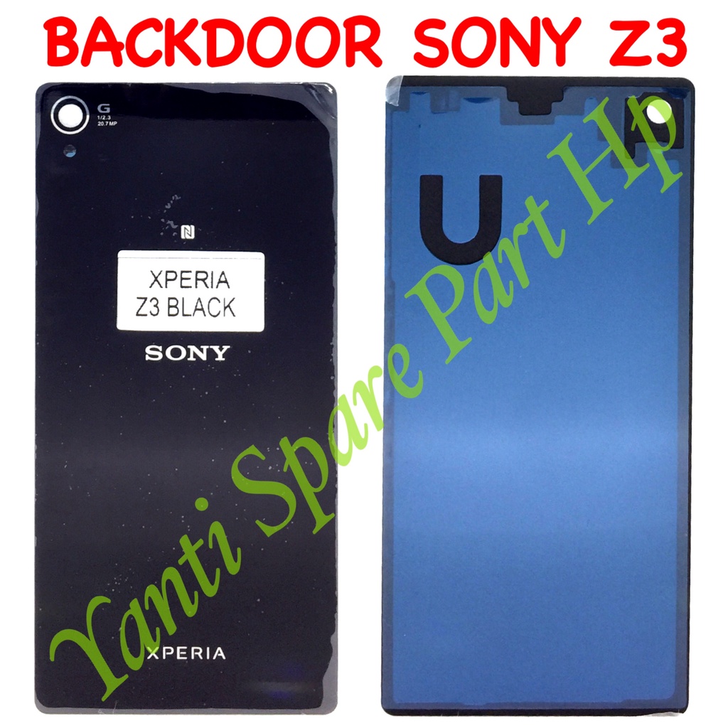 Backdoor Tutup Belakang Sony Z3 Original New