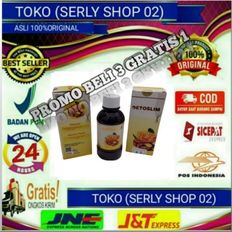 Madu Detoslim Pelangsing Detoxlim Asli Original 100% Madu Detoxlim Penurun Berat Badan