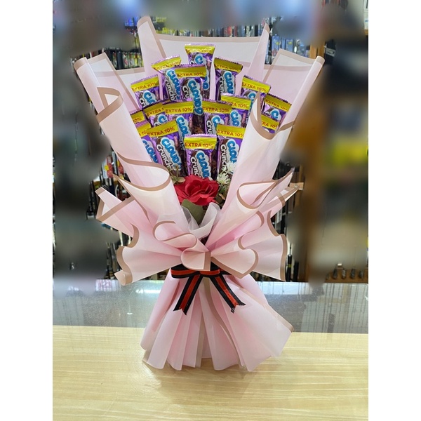 

buket snack buket coklat isi 17pc