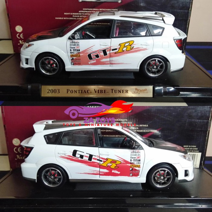 Diecast Pontiac Vibe Tuner / Toyota Voltz by Yatming Road Signature 18 NUSEL