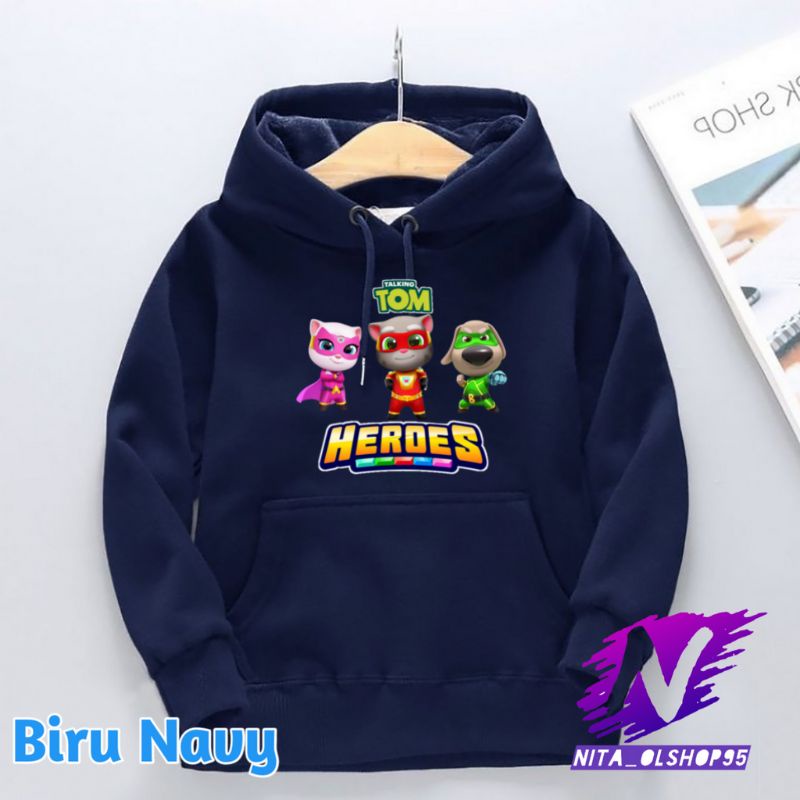 hoodie anak sweater anak talking tom heroes