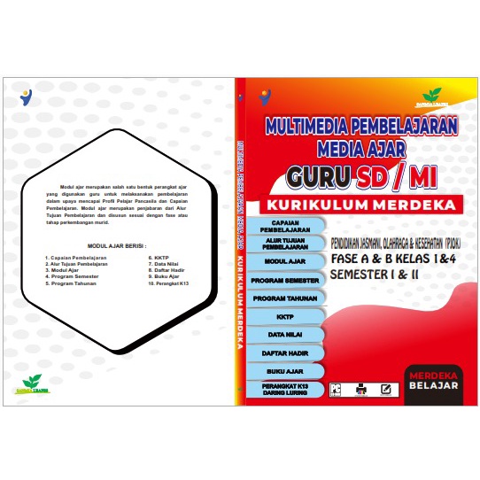 

BUNDLE PRODUK MODUL AJAR KURIKULUM MERDEKA TINGKAT SD/MI : MAPEL BAHASA INDONESIA, PENDIDIKAN PANCASILA, SENI BUDAYA, PENDIDIKAN AGAMA ISLAM, PJOK, MATEMATIKA, BAHASA INGGRIS DAN IPAS