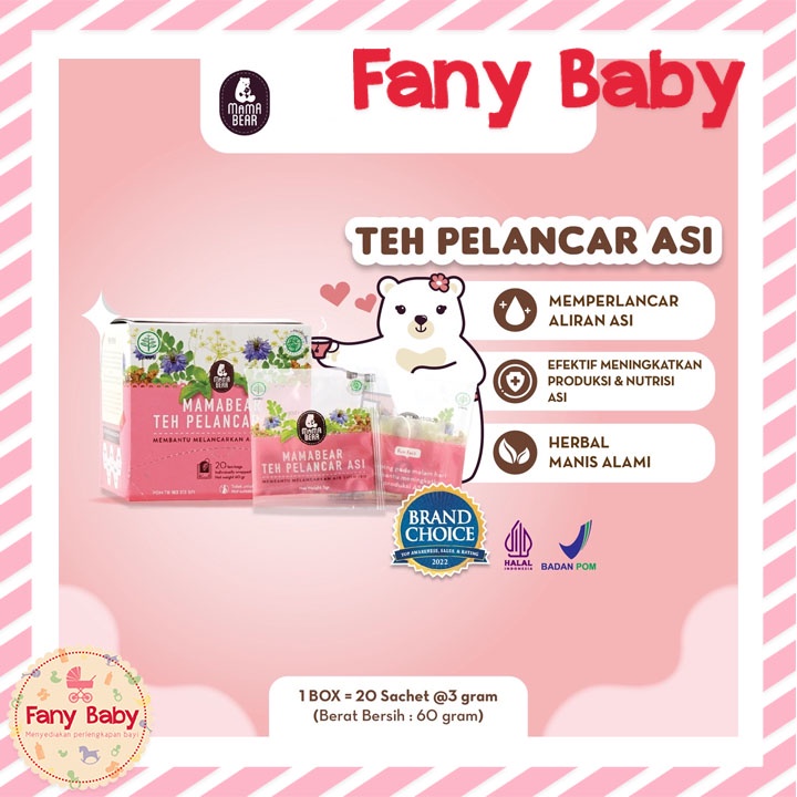 MAMA BEAR TEH PELANCAR ASI 60GR / ASI BOOSTER