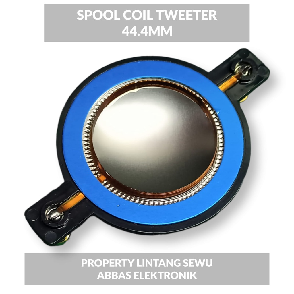 SPOOL COIL TWEETER  44.4MM SPUL KOIL TWITER TWITTER TWETEER SPEAKER 44.4MM TAIWAN spul tweater