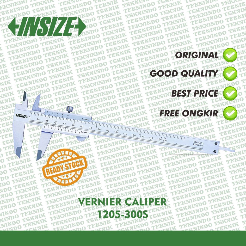 Jual Insize Vernier Caliper 1205 300S 12 Sigmat Jangka Sorong Original Shopee Indonesia