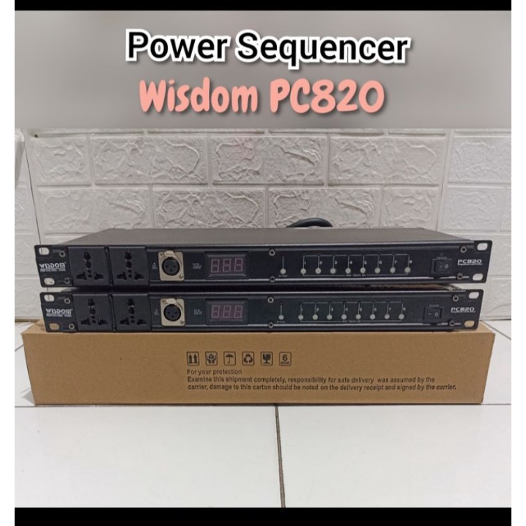 Power Sequenser WISDOM PC820 Original Wisdom PC820 Power Squenser Wisdom