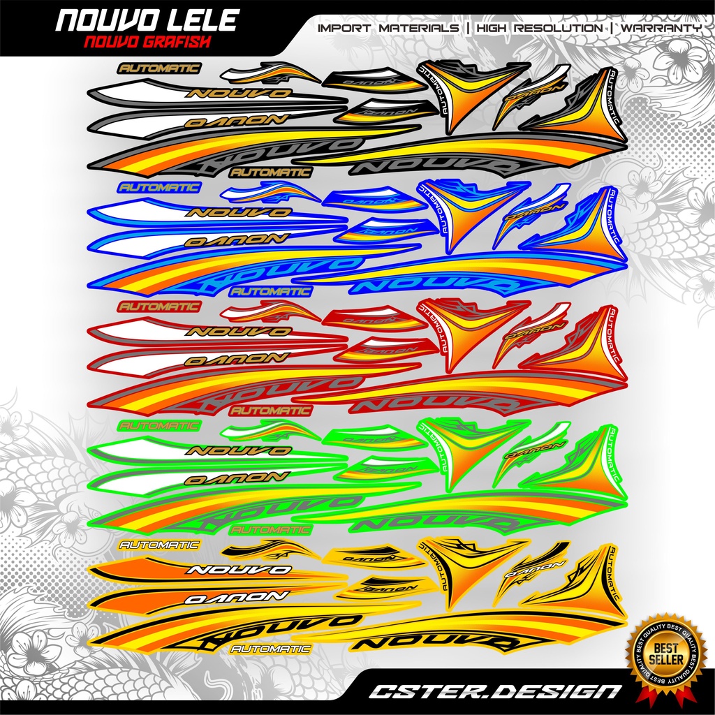 STRIPING NOUVO LELE nouvo lele grafish
