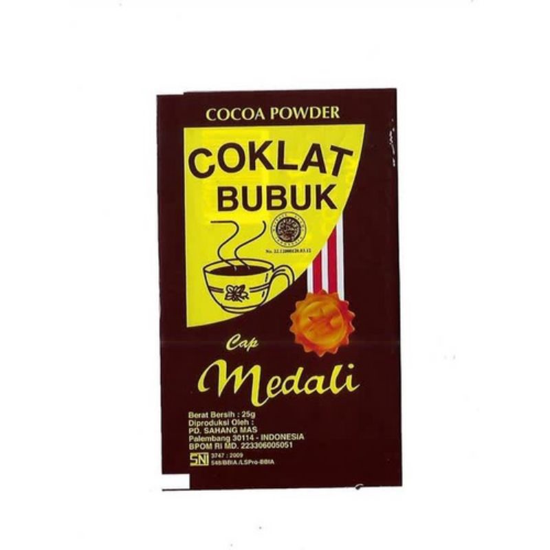 

coklat bubuk medali 25gr