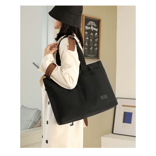 Colorful fox - tas bahu colorful fox 0463 tas bahu wanita import nilon anti air totebag wanita impor