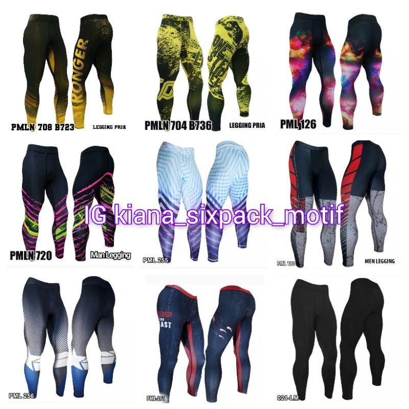 Legging Pria Sixpack PML