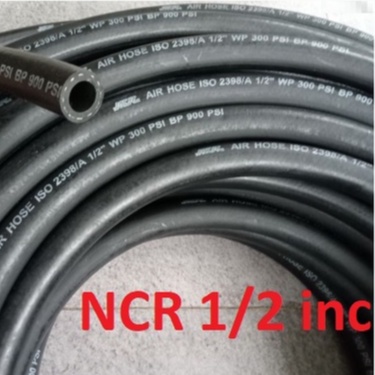 Selang Slang NCR AIR HOSE 1/2 WP 300 psi BP 300psi / slang NCR / pipa ncr ukuran lobang slang 1/2