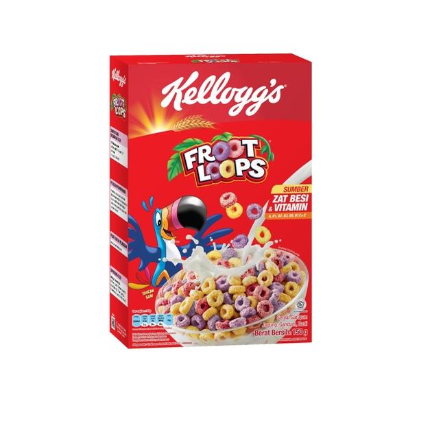 

↦ Kellogg's Breakfast Cereal Froot Loops 150g ㅊ