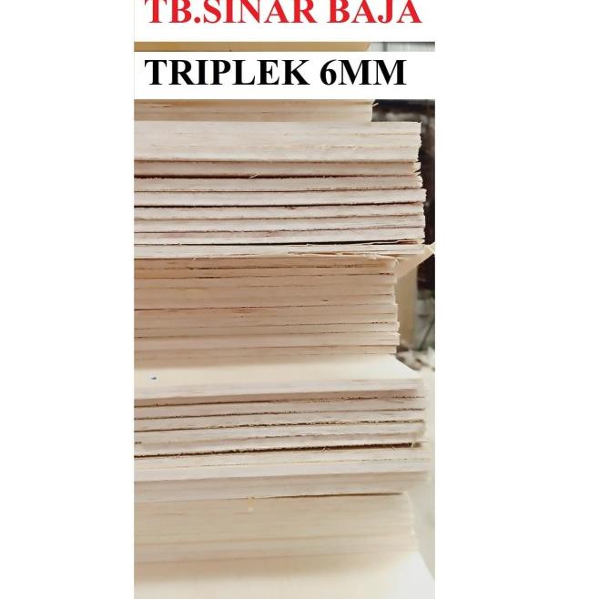Triplek 6 MM / Papan Triplek 6 MM