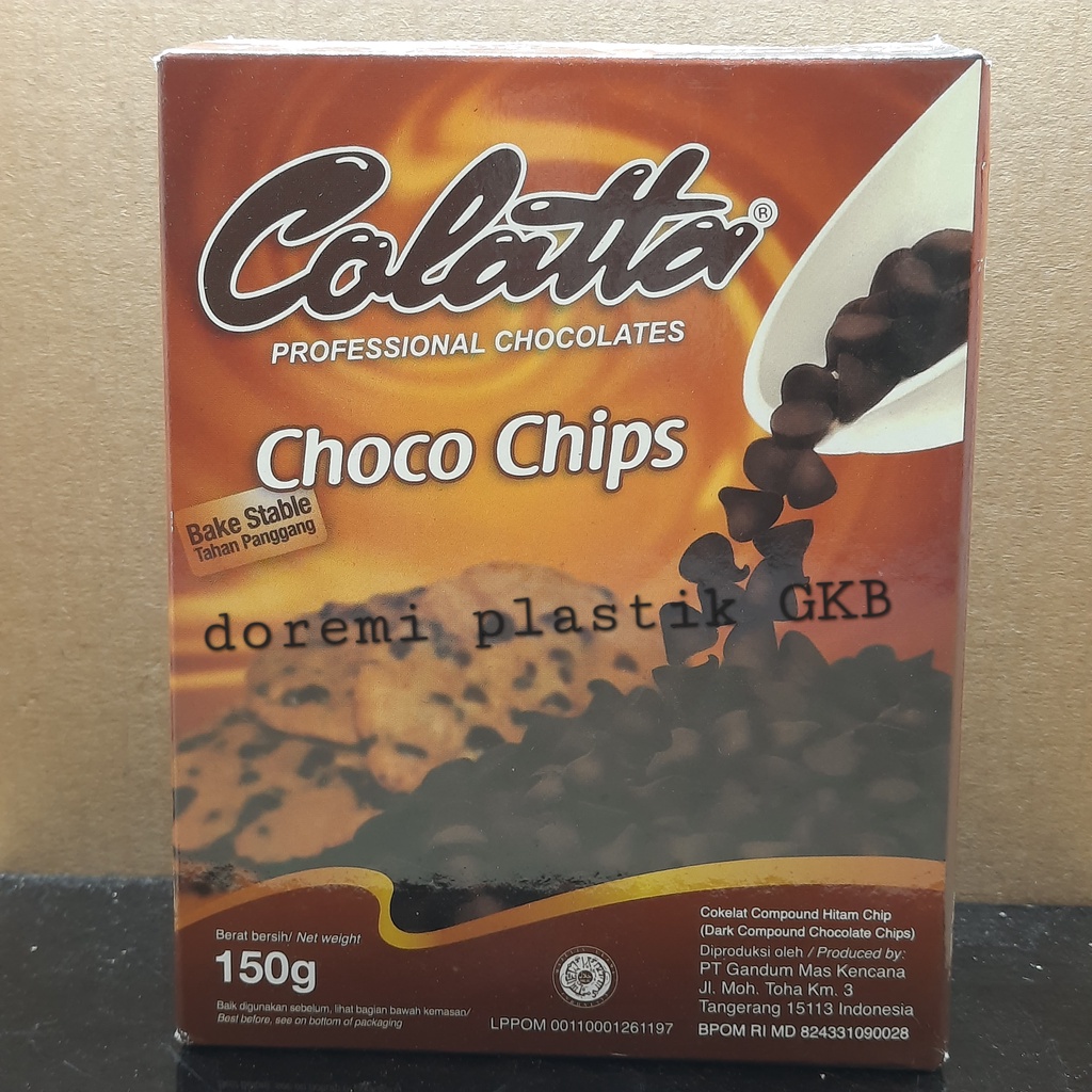 

Colatta ChocoChips / cocochip collata / chocochip kerucut / topping cookies goodtime