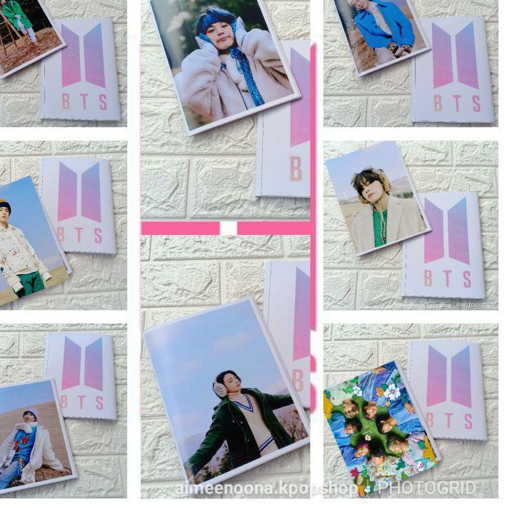 

❂ Buku tulis Bangtan Boys bergaris ♨