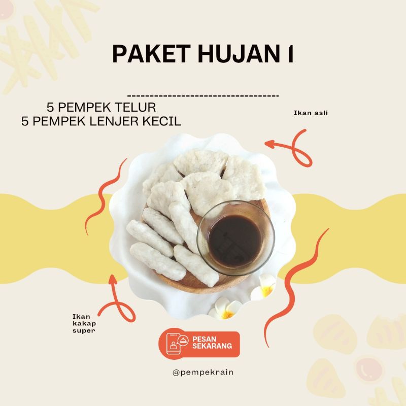 

Pempek Palembang (PAKET HUJAN 1)