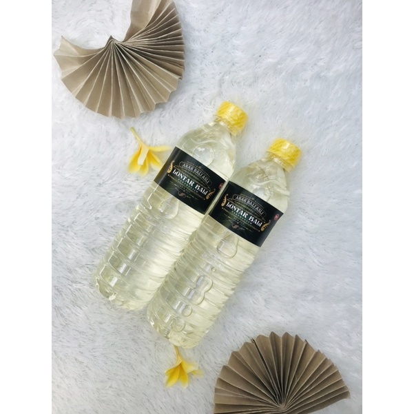 

paket 1 pcs jus air lontar sulingan bambu kemasan 600 ml