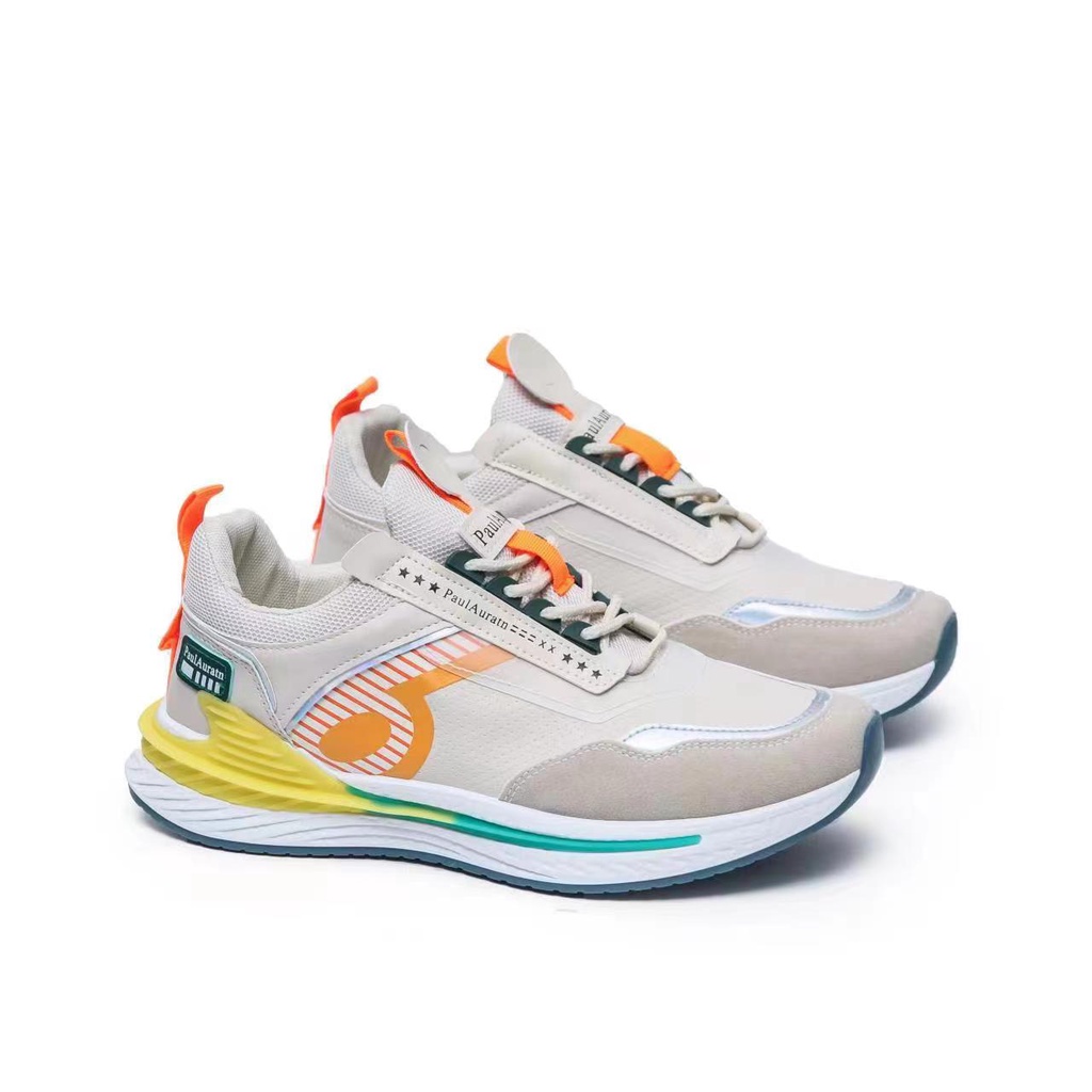 PBT SEPATU SNEAKER PRIA IMPORT - KASUAL MEN‘S SPORT FASHION 2023&quot;AB02” (FREE BOX POLOS）