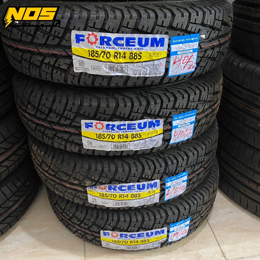 Ban mobil ukuran 185/70 r14 forceum A/TZ-R semi offroad