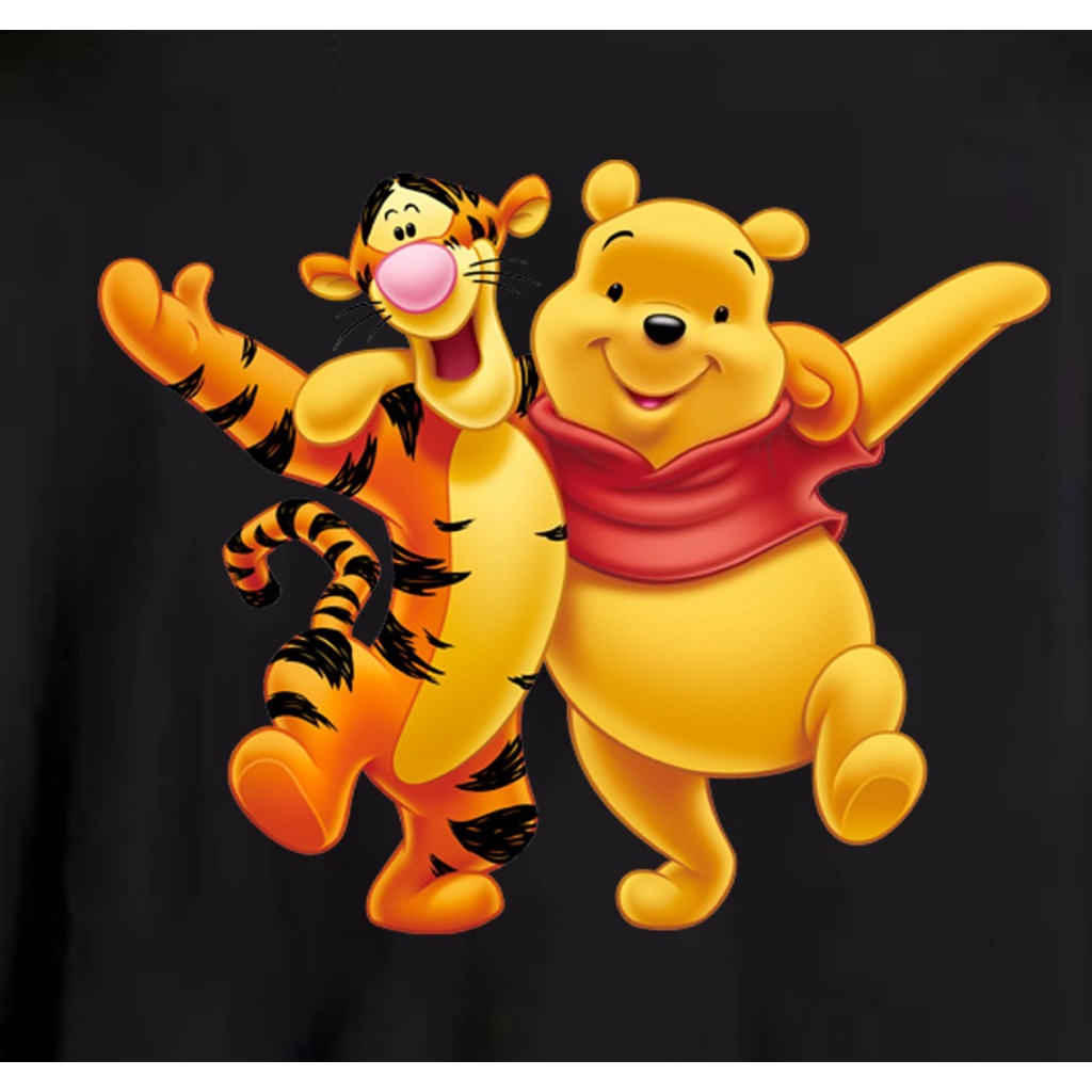 GSC - Baju Kaos Oversize WINNIE THE POOH / T-shirt Oversize Cotton 24S