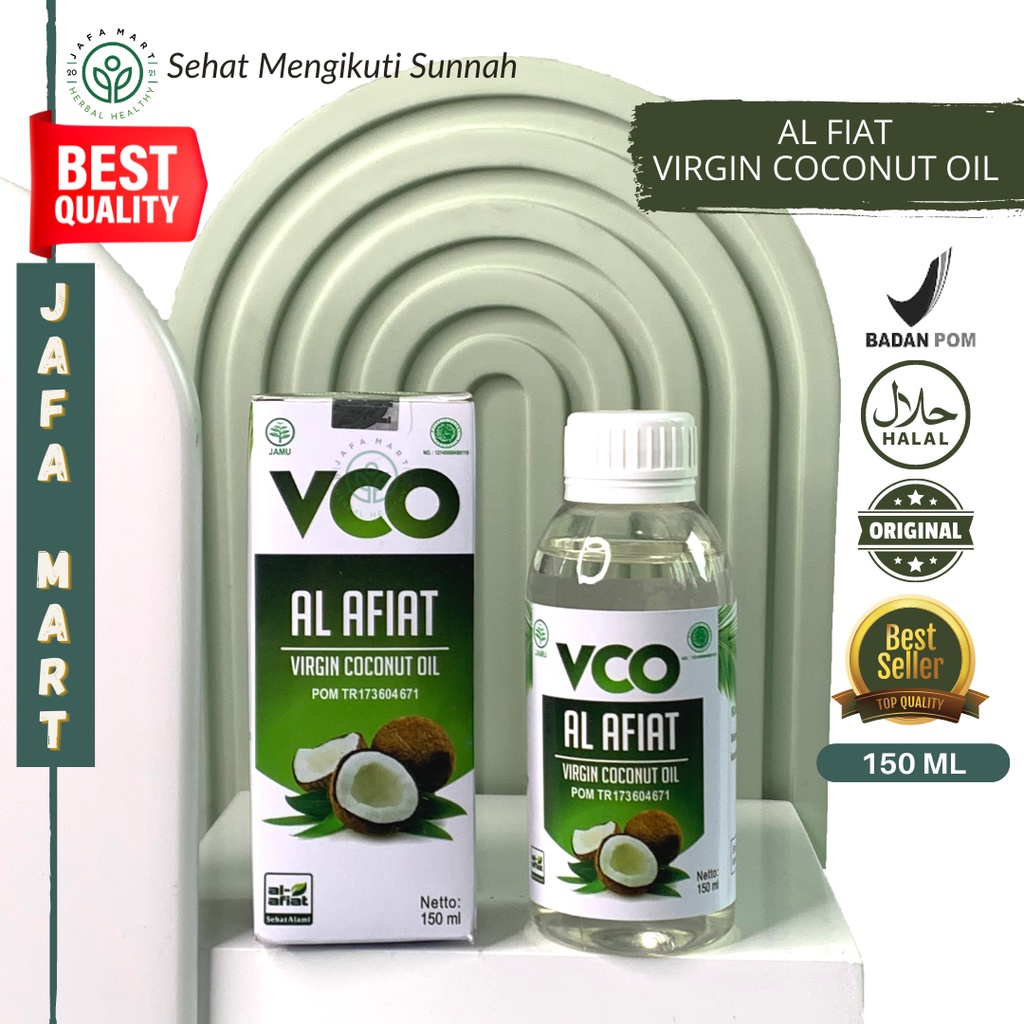 

VCO Al Fiat Minyak Kelapa - Virgin Coconut Oil 125 ML