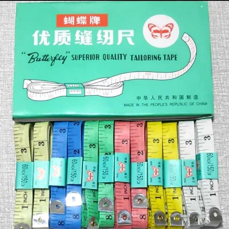 

METERAN KAIN MULTIFUNGSI / Baju / badan 150cm -60