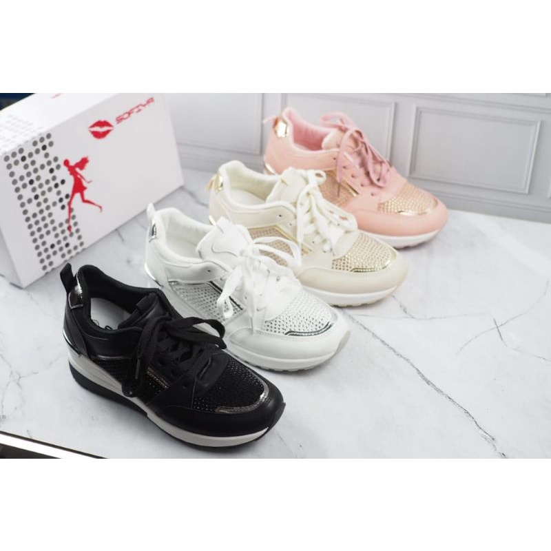SEPATU SNEAKER WANITA SOFIYA TERBARU 9101-18 ORIGINAL