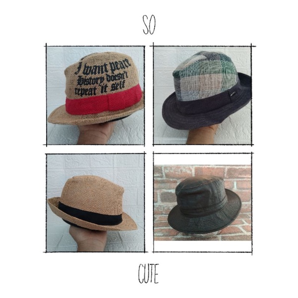 TOPI SECOND COBOY FEDORA