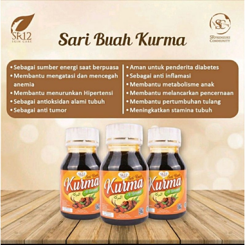 

Sari Kurma Al Barokah SR12 Kurma Asli Berkualitas dan BPOM