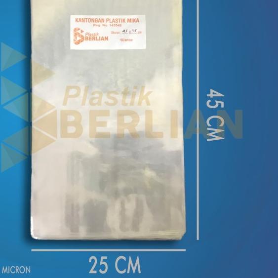 

Plastik PP Mika 25 x 45 Tebal Bungkus Snack Keripik Isi 100 lembar