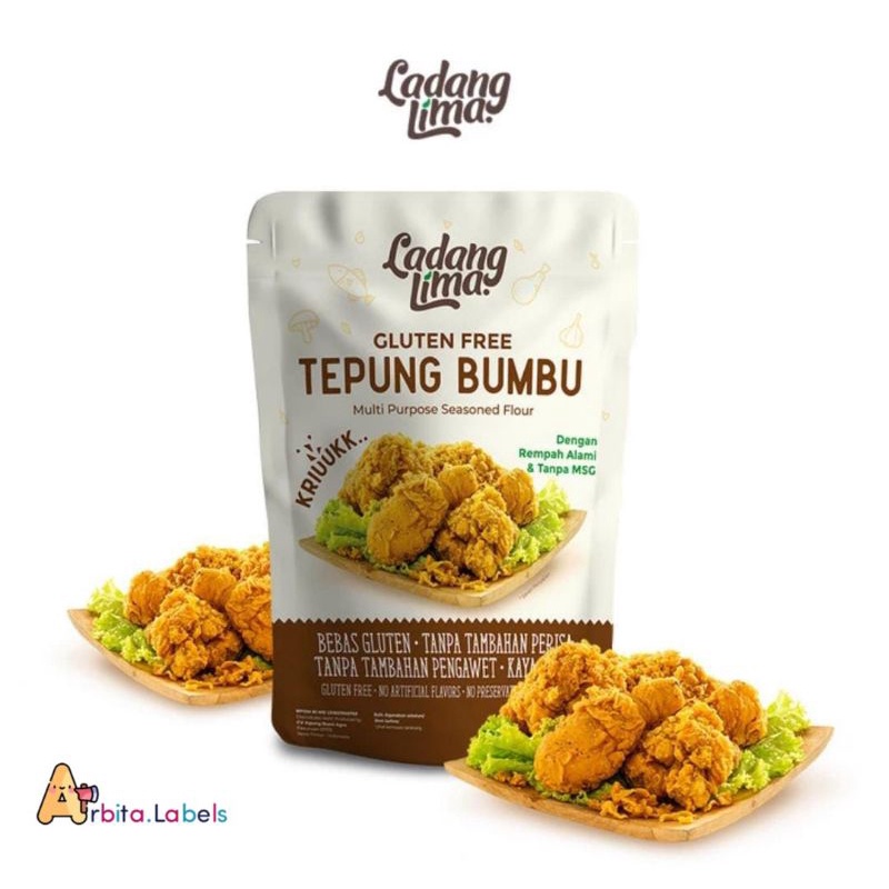 

TEPUNG BUMBU SERBAGUNA LADANG LIMA GLUTEN FREE NON MSG