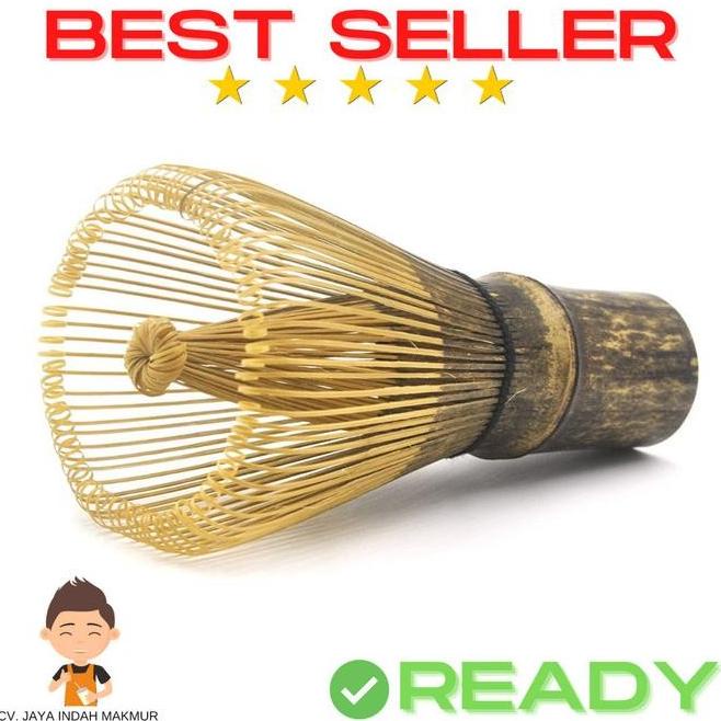 Top Chasen 100 Bamboo Whisk / Kuas Matcha Bambu / Original Matcha