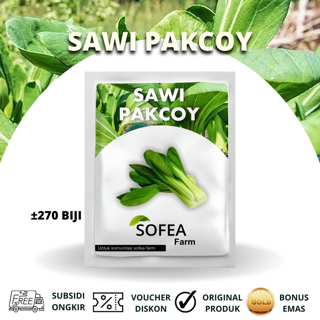 Jual Benih Bibit Biji Super Sayur Sawi Pokcoy Biji Ssp Shopee