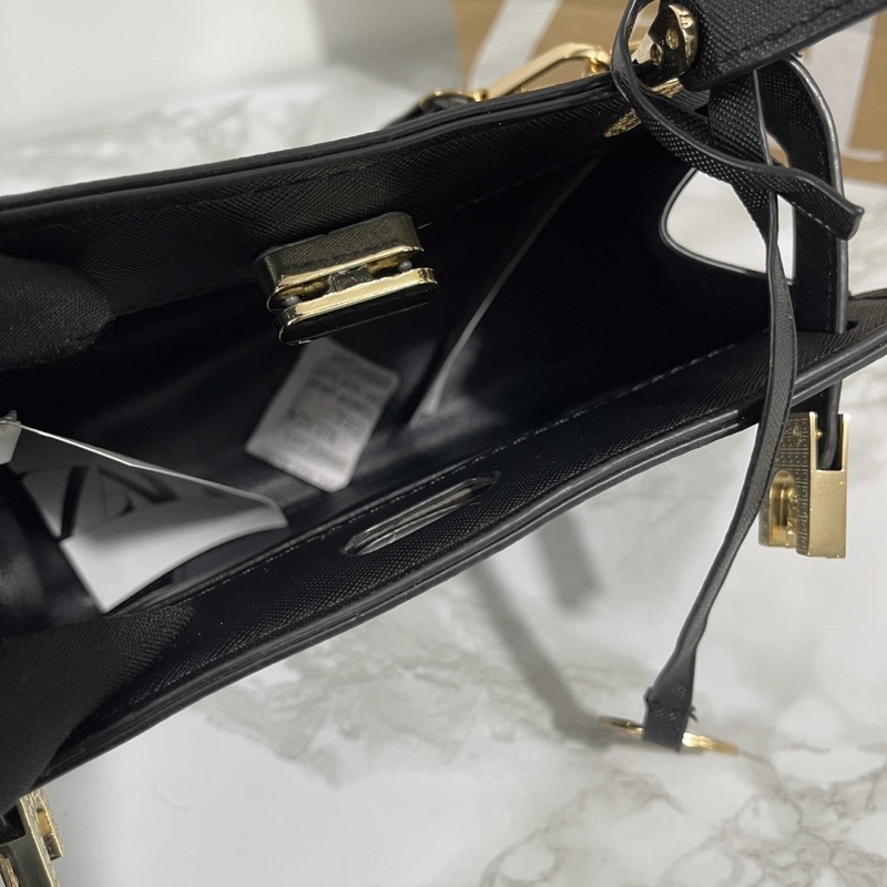 Tas Selempang Wanita Obelia Handbag Turn Lock Kulit Sintetis Berkualitas Import Kekinian RZ Bag