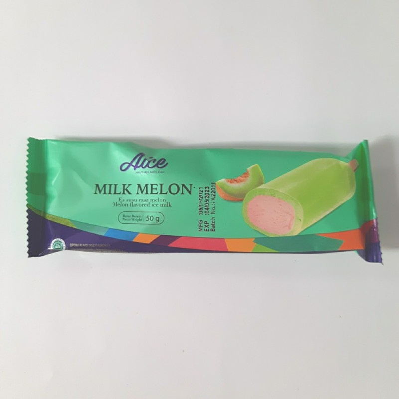 

Es Krim Aice Milk Melon Khusus Instan - 1 Buah