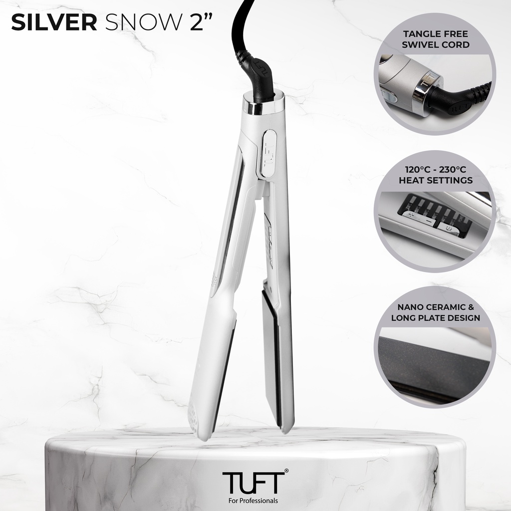 TUFT Diamond Plus 2&quot; Silver Snow