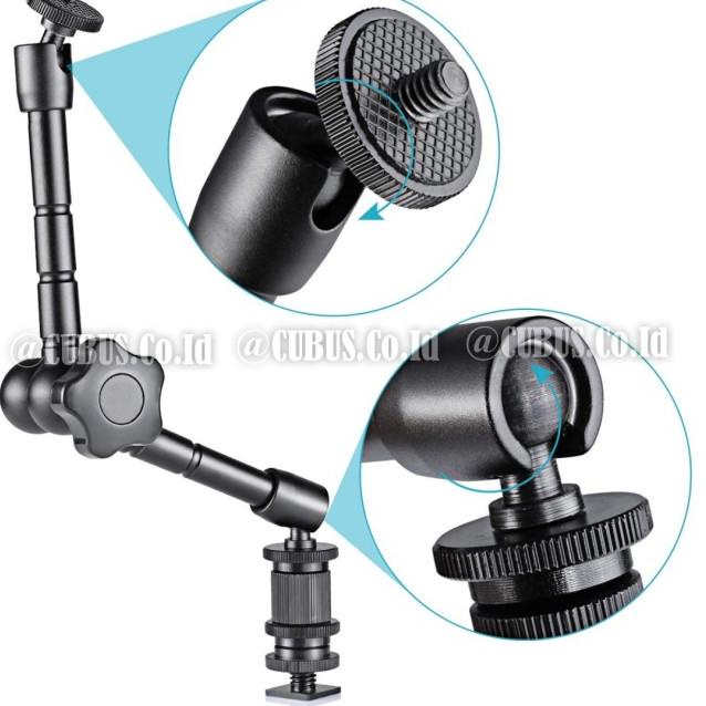 Magic Clamp / Magic Arm 11 Inch includ Super C-Clamp