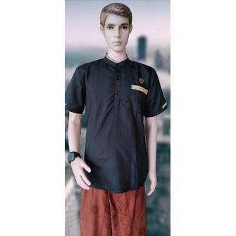 Baju Koko Kurta Tajol Bahan Katun Adem Serap Keringat