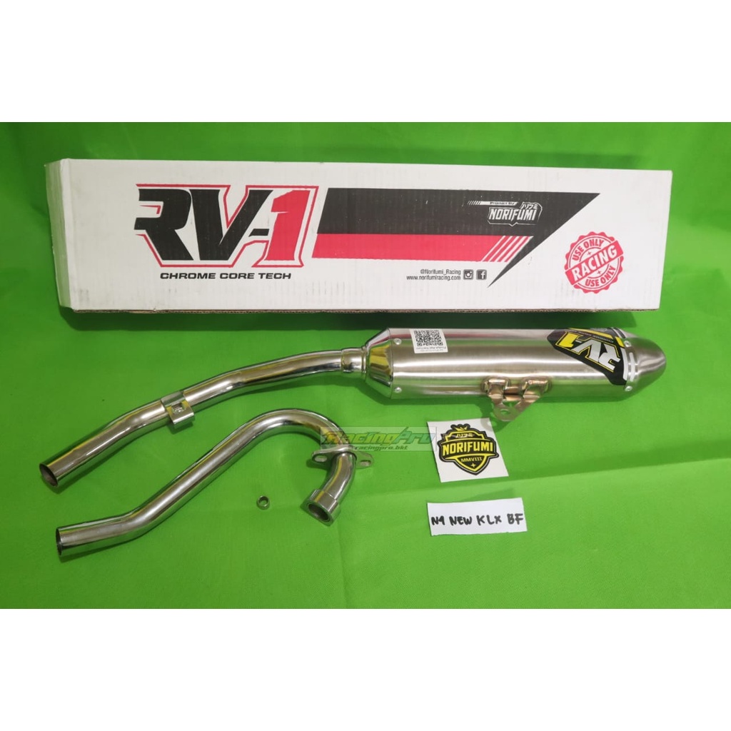 KNALPOT NORIFUMI RV1 NEW N4 KLX 150 BF DTRACKER OLD NEW RV 1 N4 KLX ORIGINAL CRF 150 L N4 WR 155 RV1