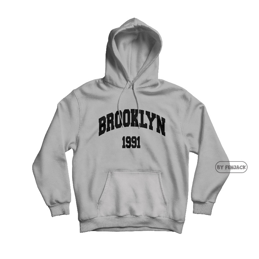 HOODIE JUMPER BROOKLYN 1991 SIZE XL