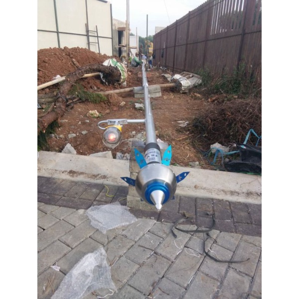 Penyalur Petir Tinggi 22 m