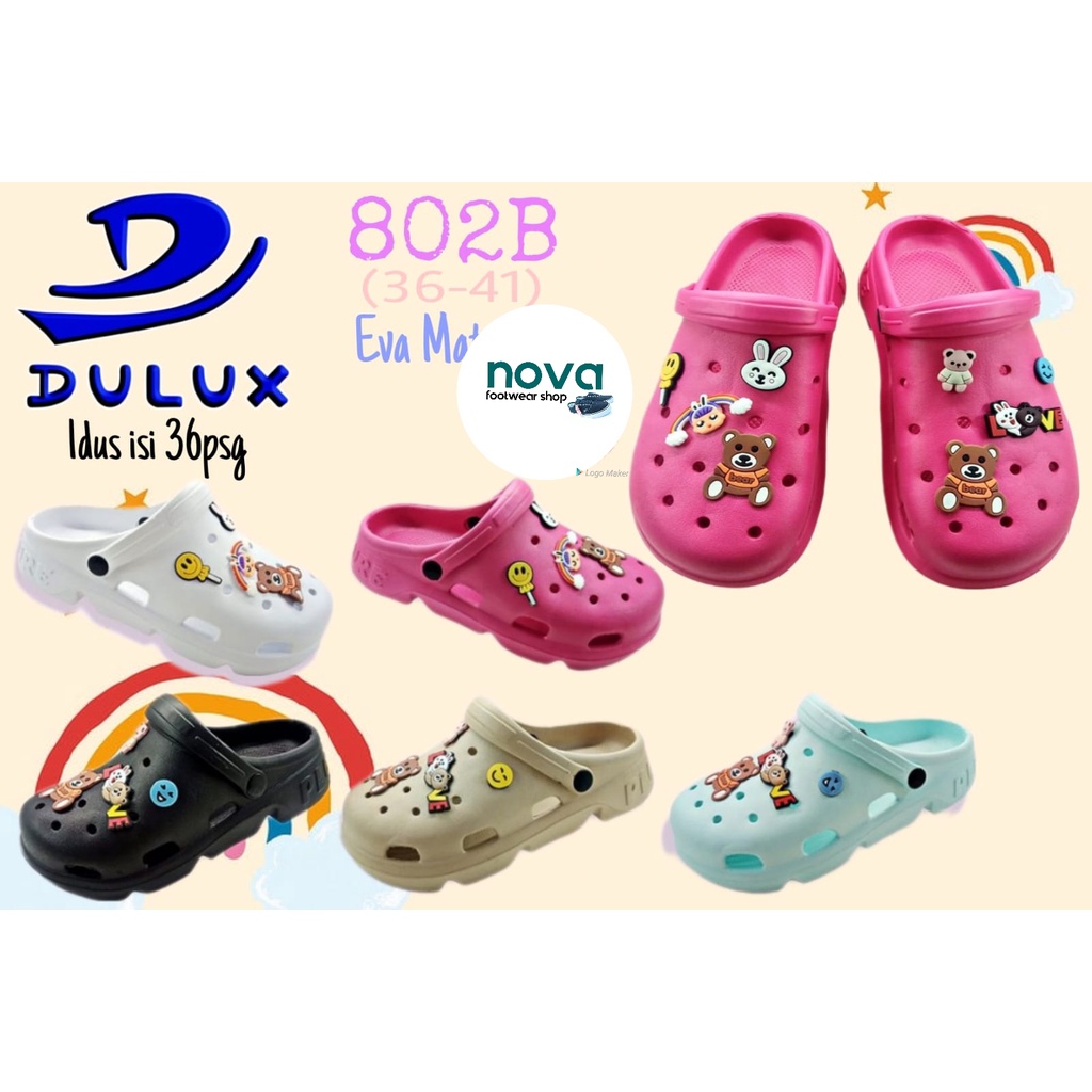 Sandal Fuji Viral Wedges Model Baim Dulux 802B 36-40