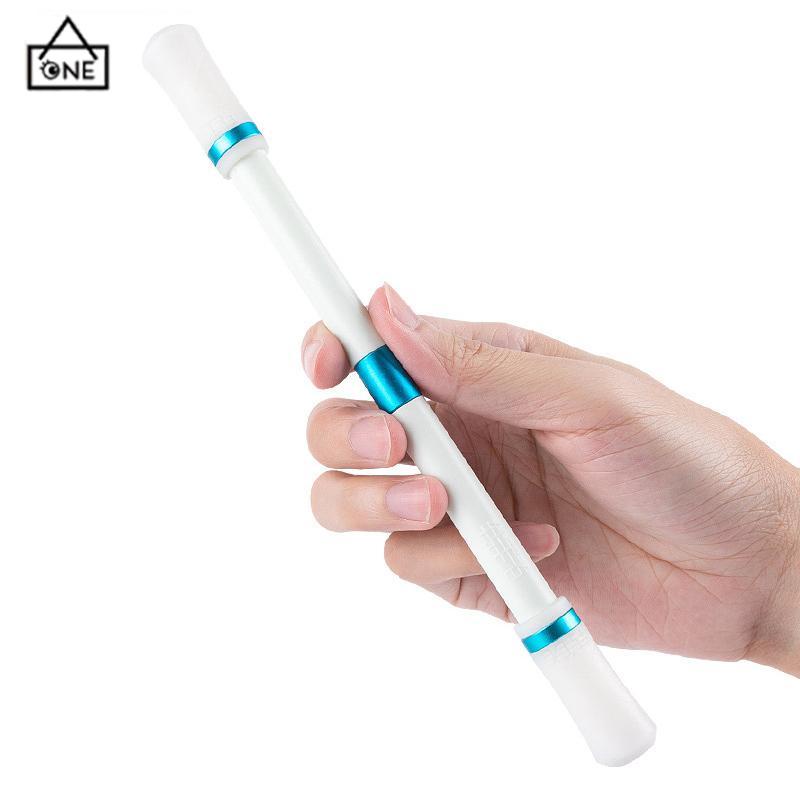 COD❤️Spinning Pen Pena Plastik Balance Anti Stress Bolpoin Rotating-A.one